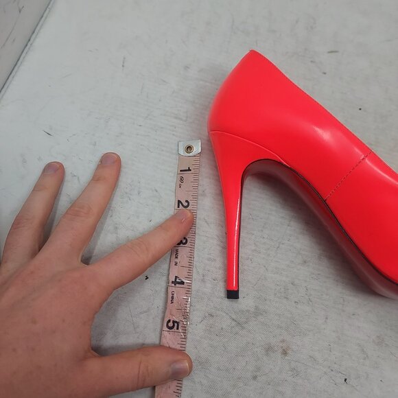 CHRISTIAN LOUBOUTIN Patent Fifille Fluo Rose Pink Pump Shoe - Picture 6 of 12